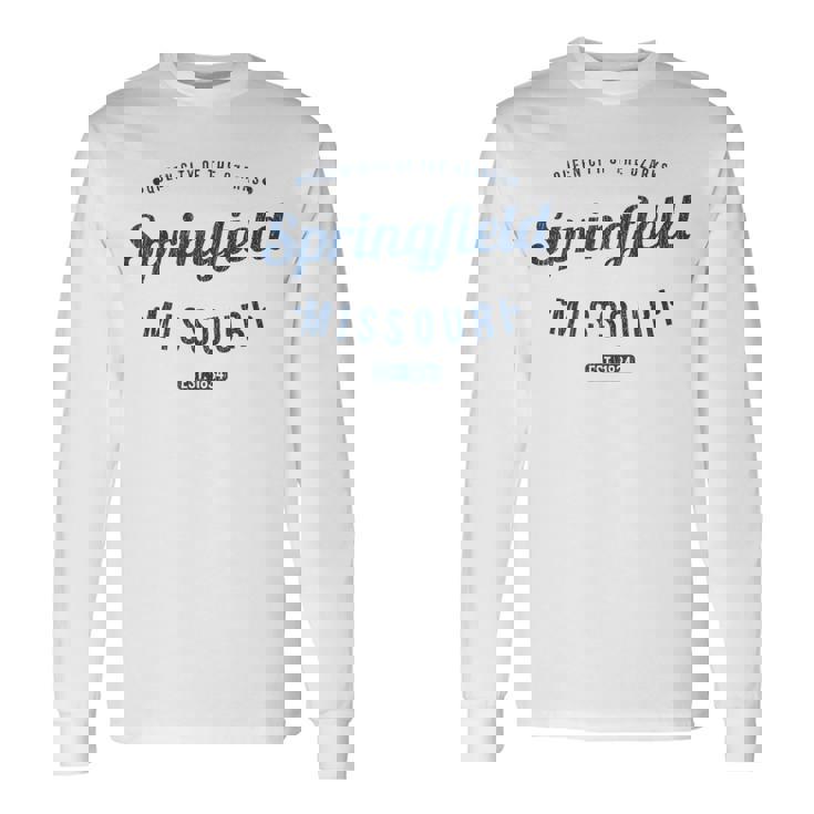 スプリングフィールド ミズーリ州 レトロ ヴィンテージ お土産 スプリングフィールド 長袖Tシャツ