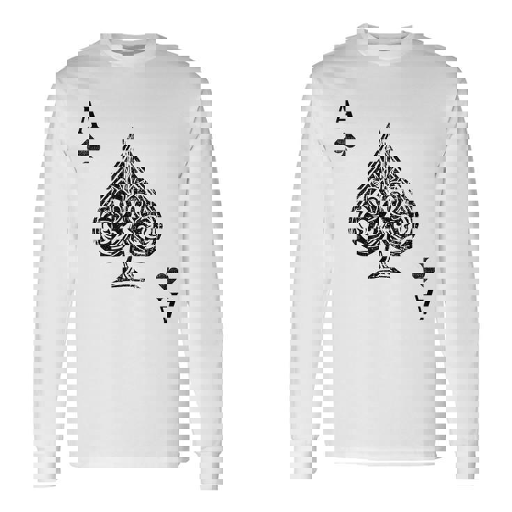 スペードのエース 長袖Tシャツ ギフトのアイデア