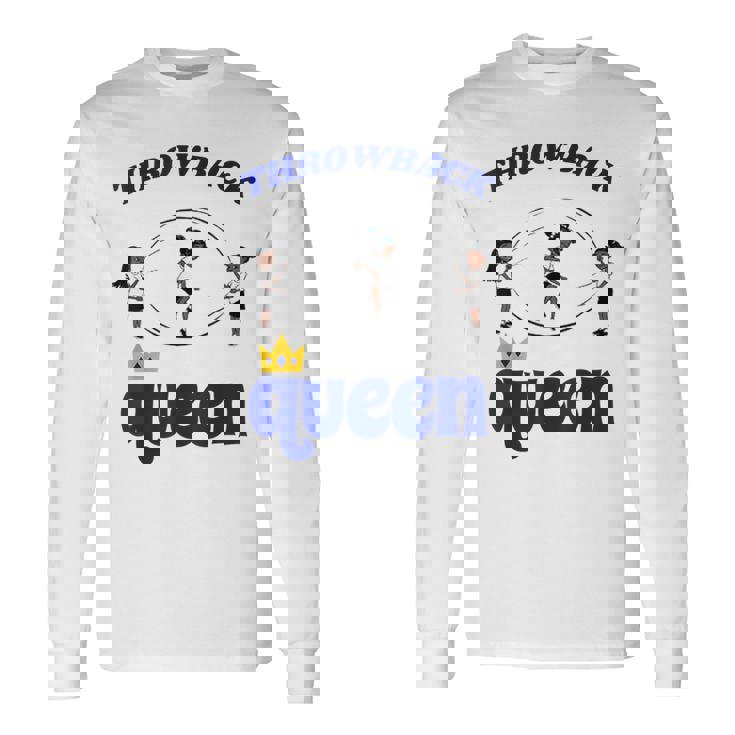 スローバッククイーンダブルダッチ 長袖Tシャツ ギフトのアイデア