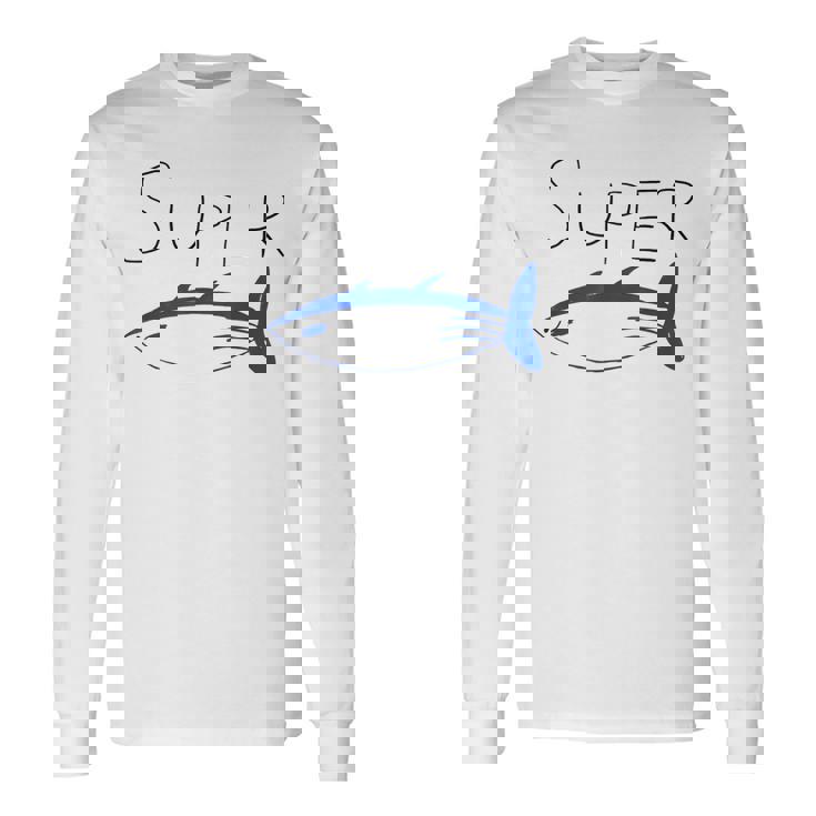 スーパー マグロ 魚 陸軍 友達 ギフト K-Pop 長袖Tシャツ