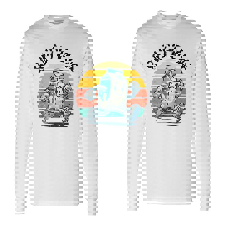 ソイ ラ レチェ ディベルティダ 長袖Tシャツ