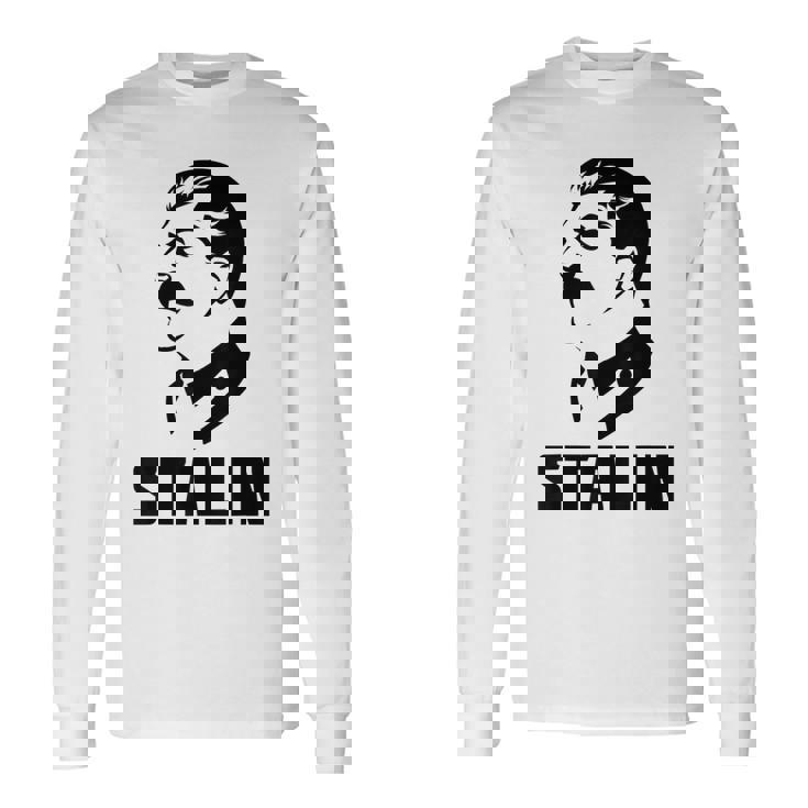 ソビエト指導者ヨシフスターリンシャツソ連共産主義の歴史 長袖Tシャツ