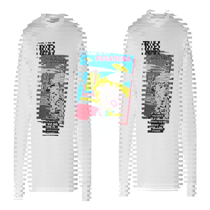 タワーレコード パサデナ レトロ ヴィンテージ 音楽 長袖Tシャツ