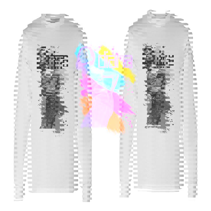 ダイアナ・ロス N ジーンズ 長袖Tシャツ