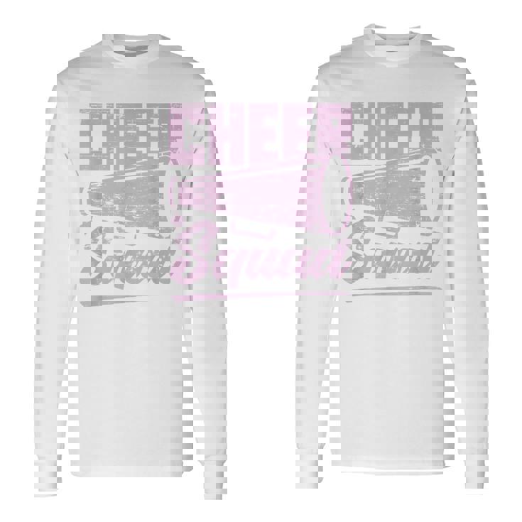 チアリーディングチームチアスクワッド チアリーダー 長袖Tシャツ