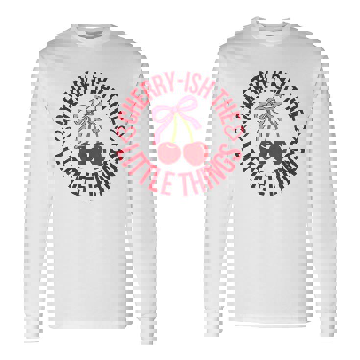 チェリーっぽいザ・リトル・シングス・ファニー・チェリッシュ・チェリー 長袖Tシャツ