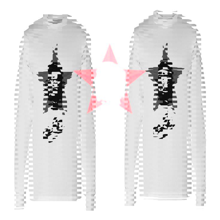 チェ・ゲバラ、キューバ、署名、ゲリラ、チェ 長袖Tシャツ