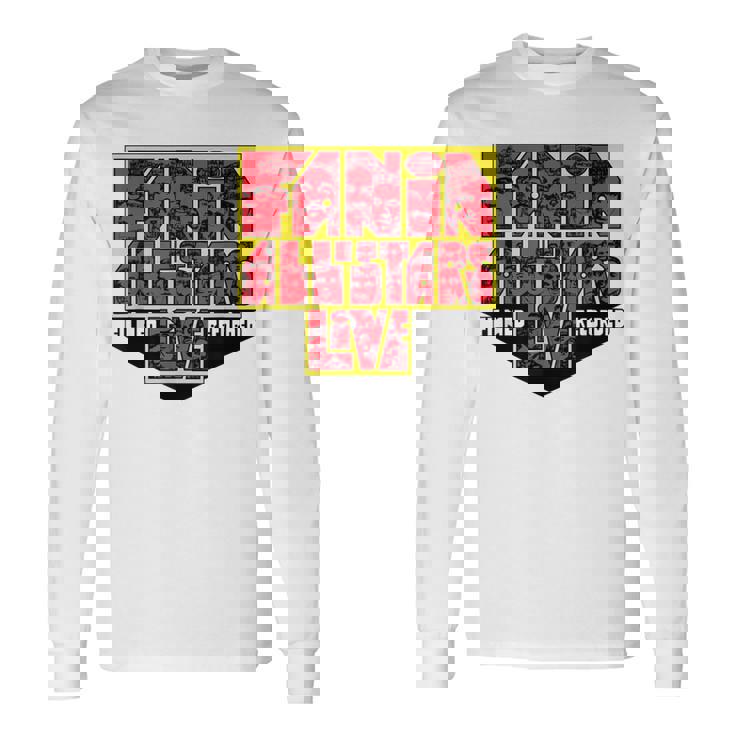 チーター・ファニア・オールスターズでのクラシック・レコーディング・レコーディング・ライブ 長袖Tシャツ