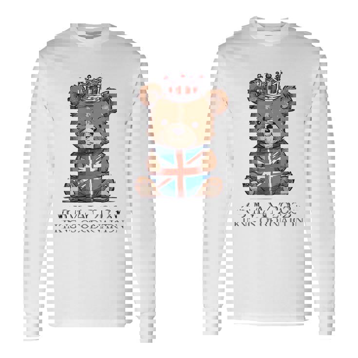 テディロイヤルベア 王様の戴冠式 ユニオンジャック・チャールズ 長袖Tシャツ