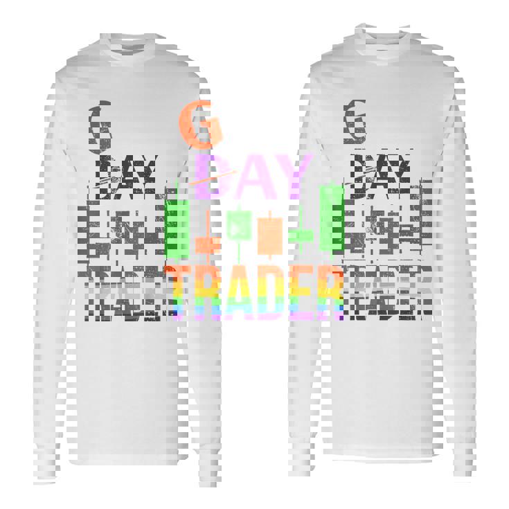 デイストライクスルーゲイトレーダープライド月間トレーディングオタクファニー。 長袖Tシャツ
