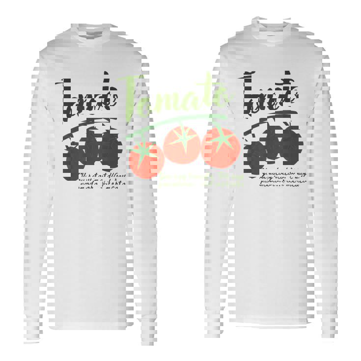 トマトガール 夏 Il ポモドーロ イタリアンサマー 長袖Tシャツ