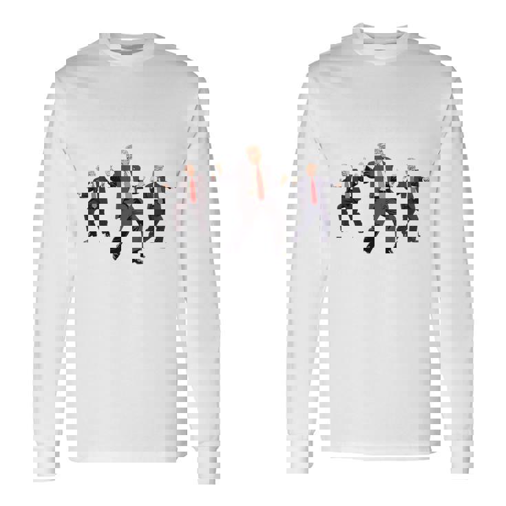 トランプが史上最大のリターンを獲得 第47代大統領 2024 長袖tシャツ 長袖Tシャツ