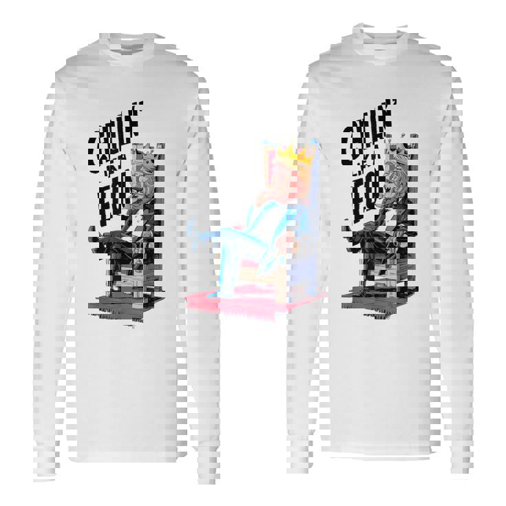 トランプ・サマー 2024 チリン・ライク・ア・フェロン・ファニー 長袖Tシャツ ギフトのアイデア