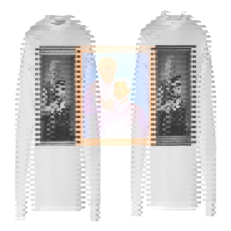 トランプ・ヴァンス・ブラザーズ ポートレート トランプ大統領 2024 長袖Tシャツ