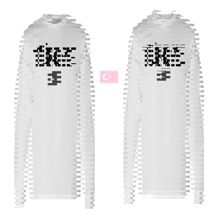 トルコ 旗 大 国旗 メンズ レディース キッズ トルコ 長袖Tシャツ
