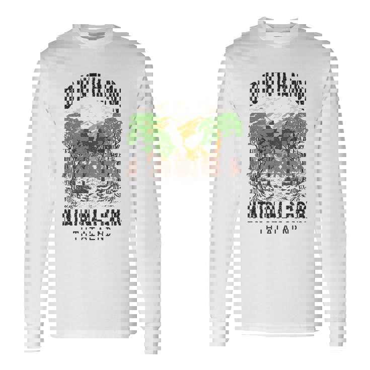 ドイインタノン国立公園タイ 長袖Tシャツ