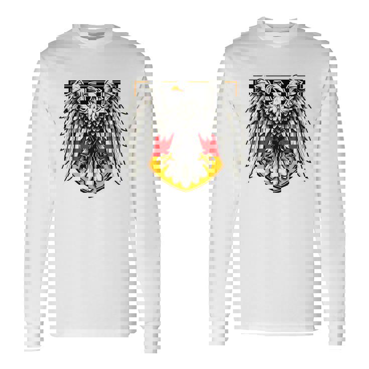 ドイツ鷲旗 ドイツ国旗 長袖tシャツ 長袖Tシャツ