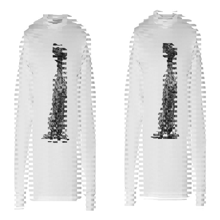 ドッグ・プロット・ハウンド 長袖Tシャツ