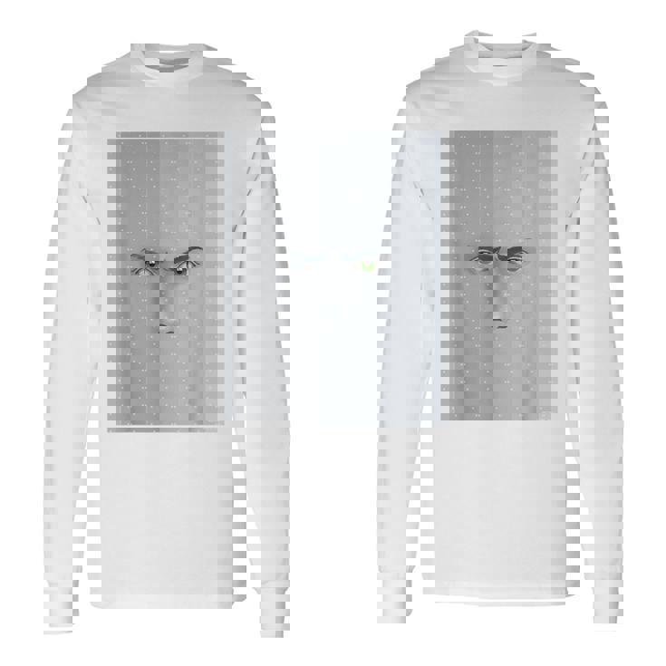 ドリミ4周年記念 壁（白華 時雨） 長袖Tシャツ