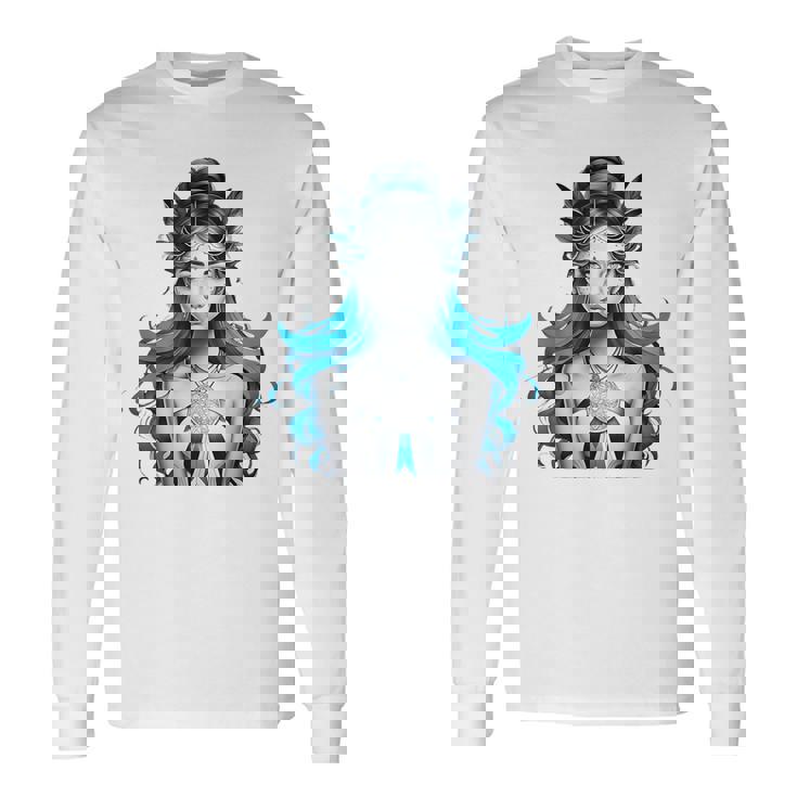 ドリームキャッチャー ブルース 長袖Tシャツ