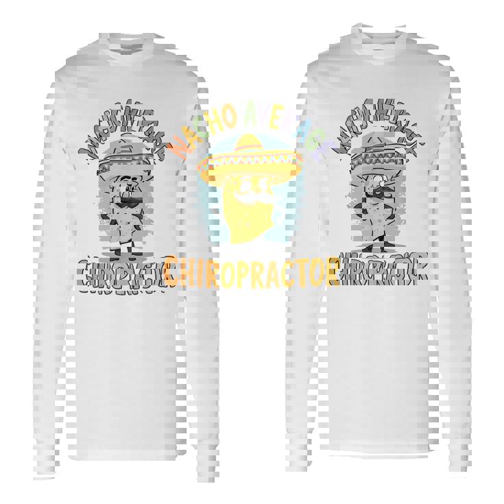 ナチョー 平均 カイロプラクター タコス 整体調整 長袖Tシャツ ギフトのアイデア