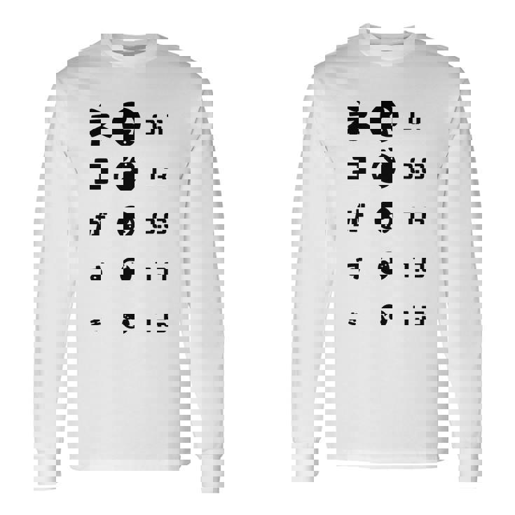 ネコがすき 猫好き ネコ好き 猫 猫飼い おもしろ 可愛い 視力検査 ねこ好き 愛猫家 ねこ ネコ にゃんこ 長袖Tシャツ ギフトのアイデア