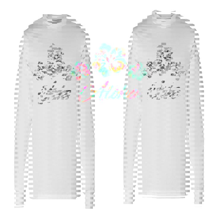 ハワイ アロハ ハワイアン ハイビスカス フラワー ハワイ サーファー 長袖tシャツ 長袖Tシャツ