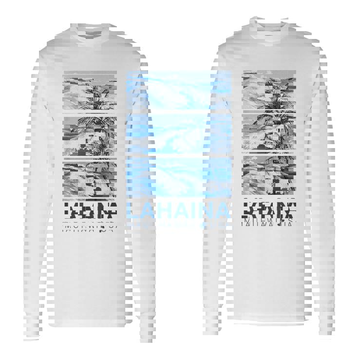 ハワイ ラハイナ マウイ ハワイアン 長袖Tシャツ