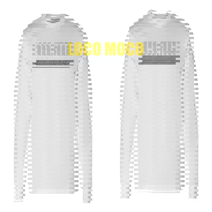 ハワイアン ロコ モコ ローカルブレックファースト 長袖Tシャツ