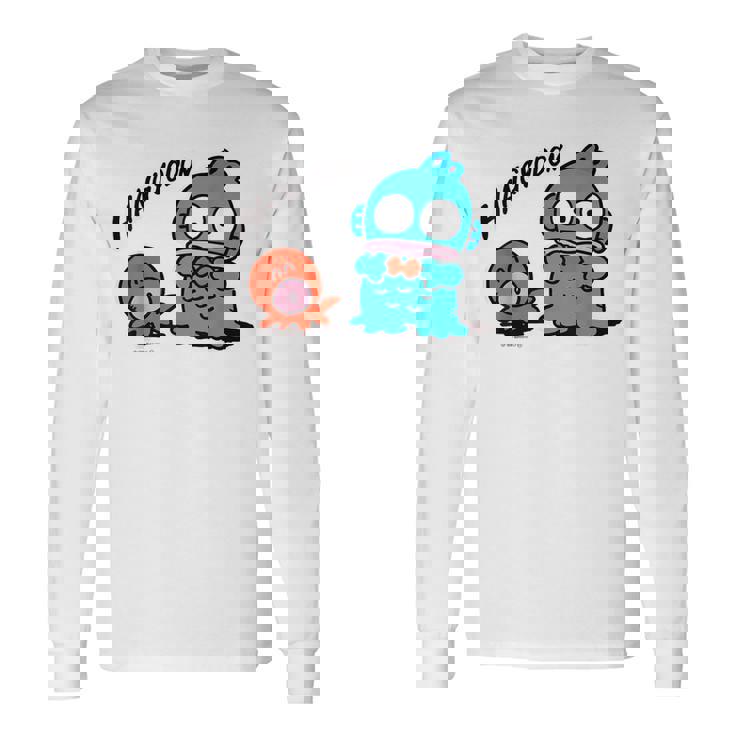 ハンギョドン 蝶ネクタイ ライトカラー 長袖Tシャツ