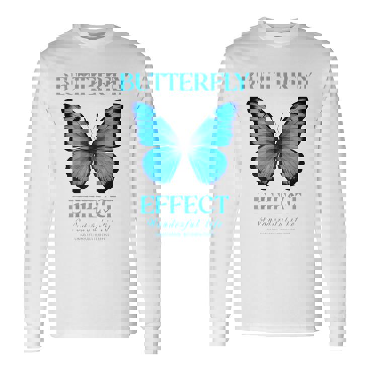 バタフライエフェクトtシャツ バックプリント テクノフェスティバル Tekk 長袖Tシャツ