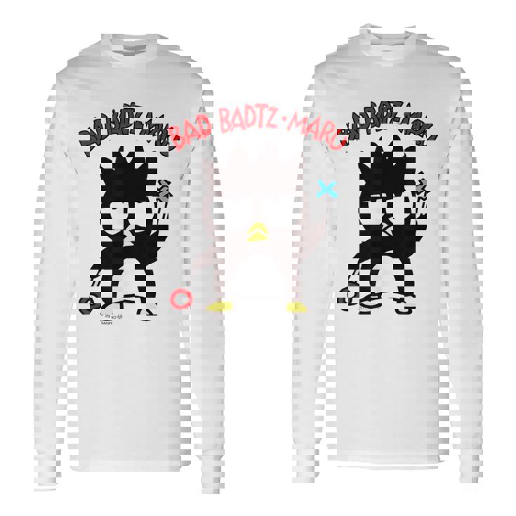 バッドバツ丸 まるばつジャッジ ライトカラー 長袖Tシャツ