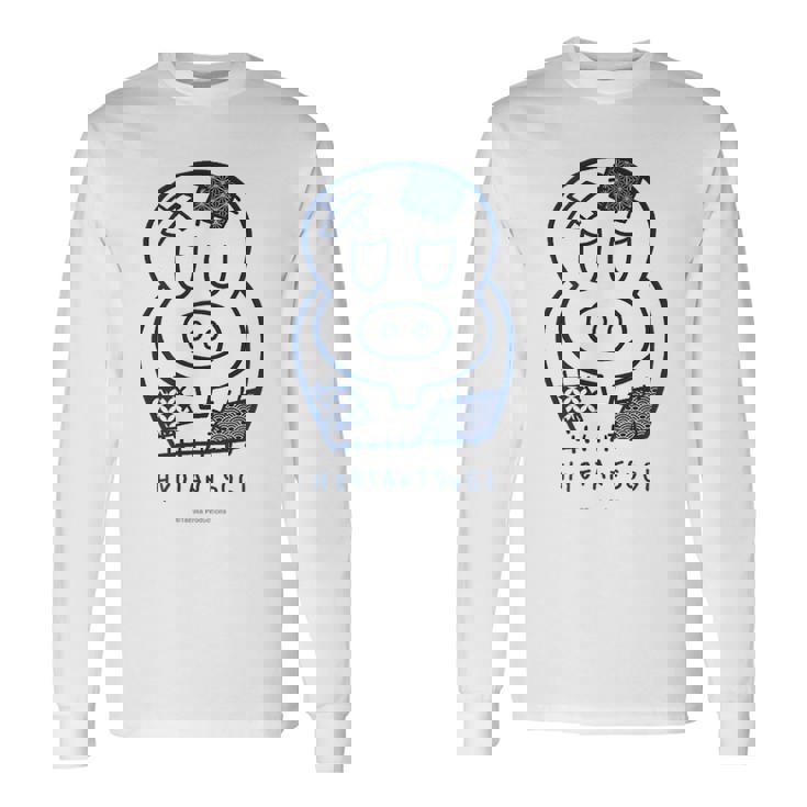 ヒョウタンツギ 和柄パッチ Ctezuka Productions 長袖Tシャツ