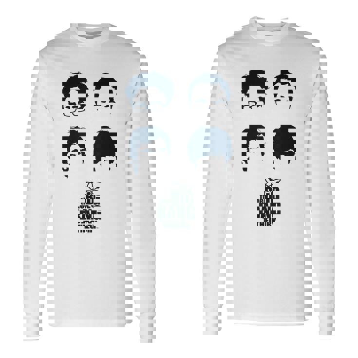 ビッグバン理論ロゴ グループヘア 長袖Tシャツ