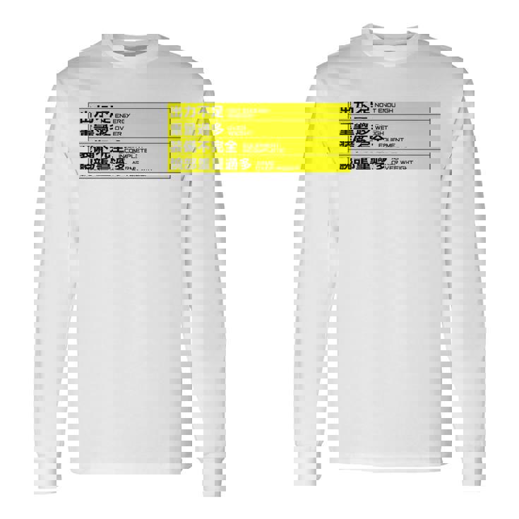 ビルドエラー エネルギー不足 長袖tシャツ 長袖Tシャツ