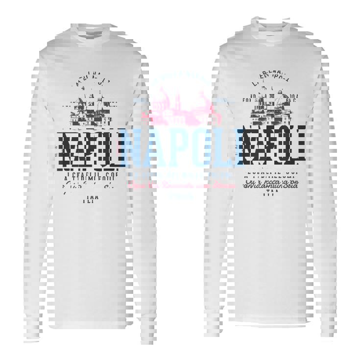 ビンテージ・レトロ・ナポリ イタリア 長袖Tシャツ