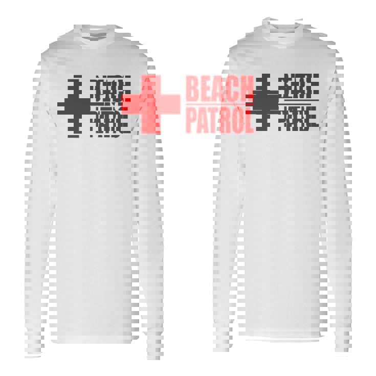 ビーチパトロール ライフガード サーフ レスキュー 長袖Tシャツ