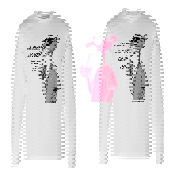 ピンク パンツ Master Of My Own Worth 面白い引用句シャツ 長袖Tシャツ