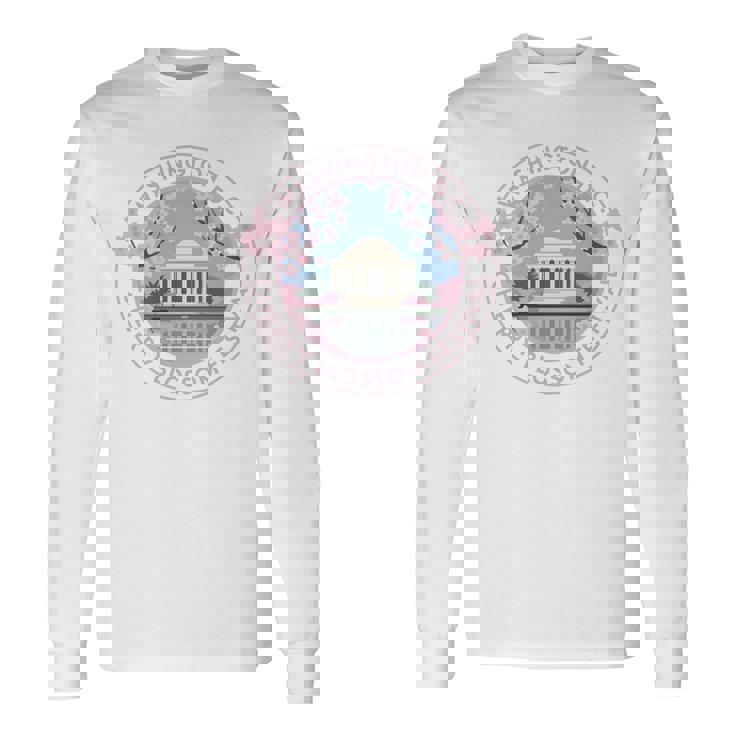フェスティバル 桜 ワシントンdc 長袖tシャツ 長袖Tシャツ