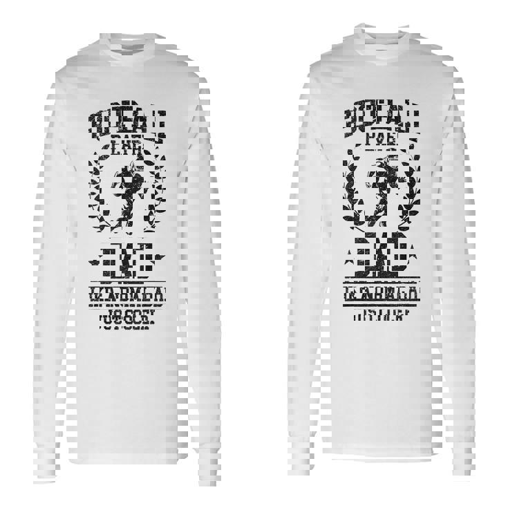 フットボール選手 お父さんみたいな 普通のお父さん ただクーラー 長袖Tシャツ