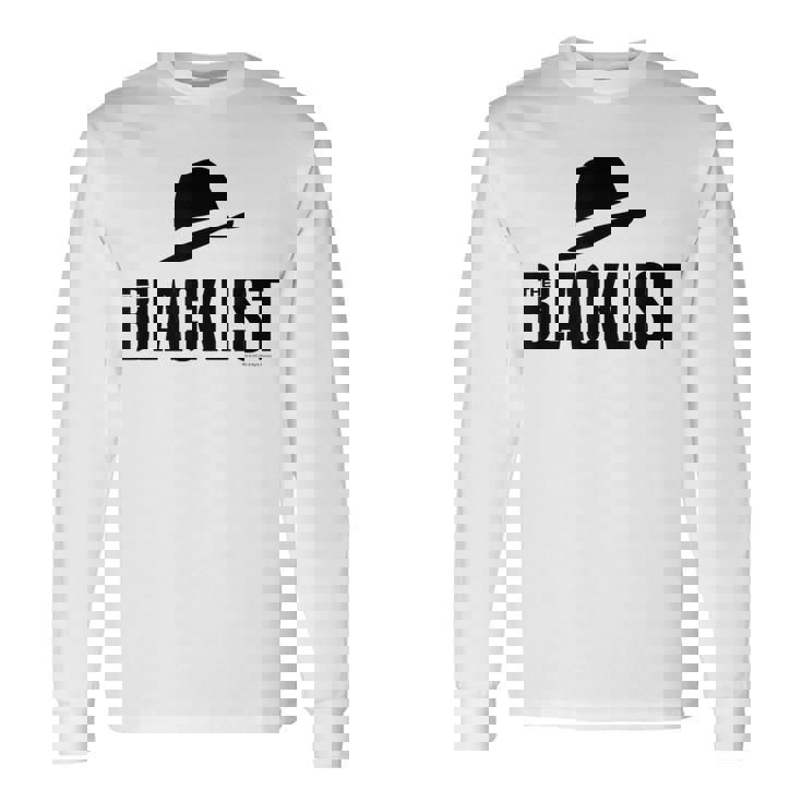 ブラックリストハットアイコン 長袖Tシャツ