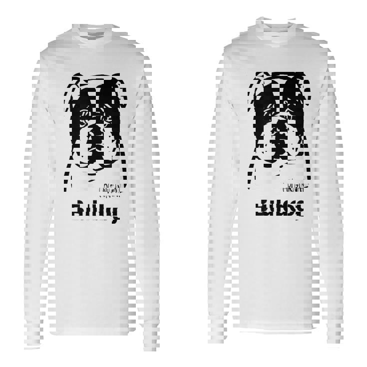 ブルドッグ 長袖Tシャツ
