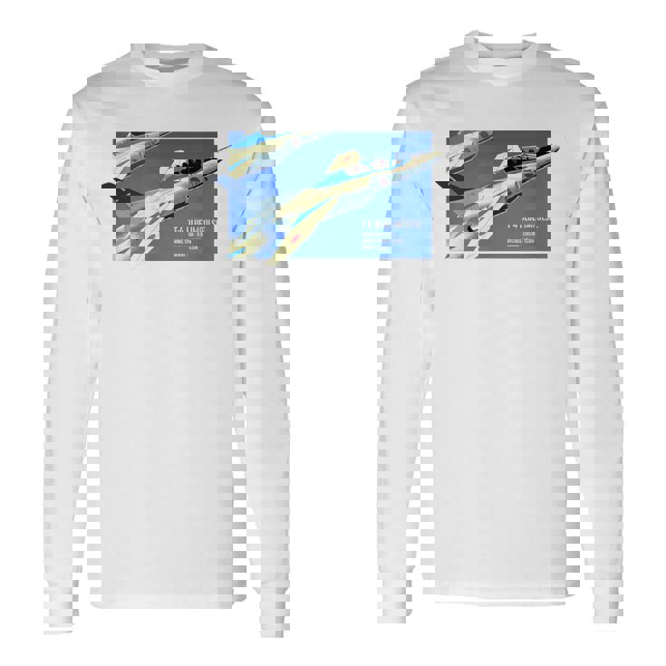 ブルーインパルス Photo-Like Illustration（カラー） 長袖Tシャツ