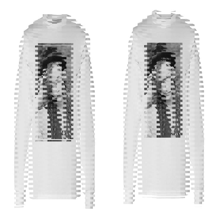 ボーイ・ジョージ・カルチャー・クラブ・シンガー・ポートレート 1982 長袖Tシャツ