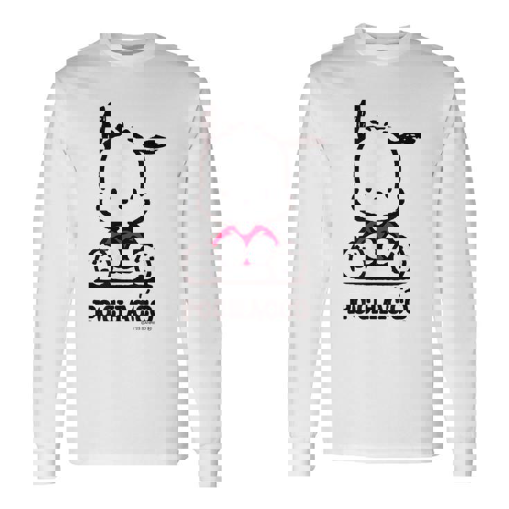 ポチャッコ おすわり ライトカラー 長袖Tシャツ