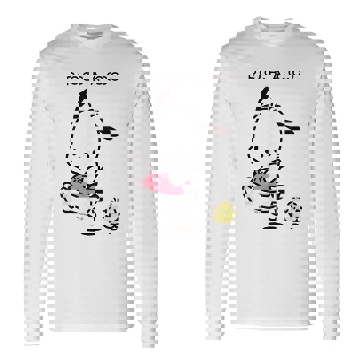 ポチャッコ ランニング ライトカラー 長袖Tシャツ