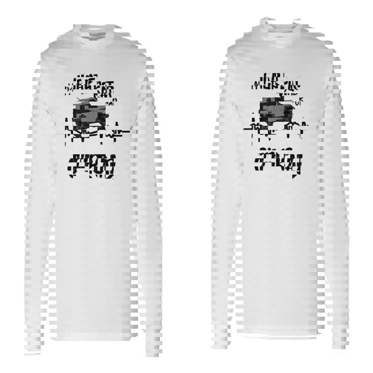 マイハートビーツフォーオフロード 4X4 Jb74 Gj 4Wd ファン用 長袖Tシャツ