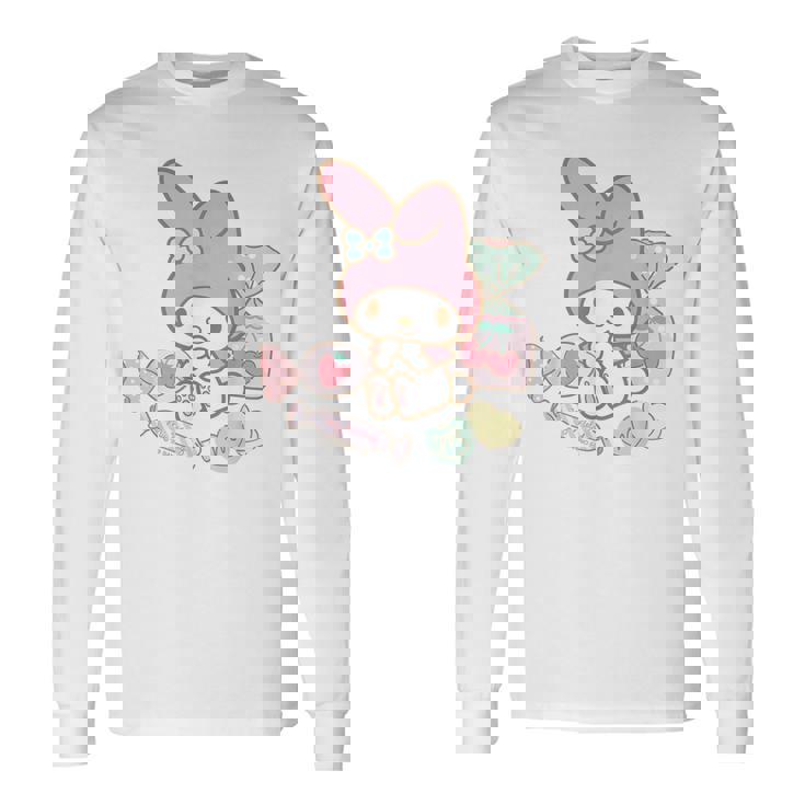 マイメロディ キャンディ ライトカラー 長袖Tシャツ