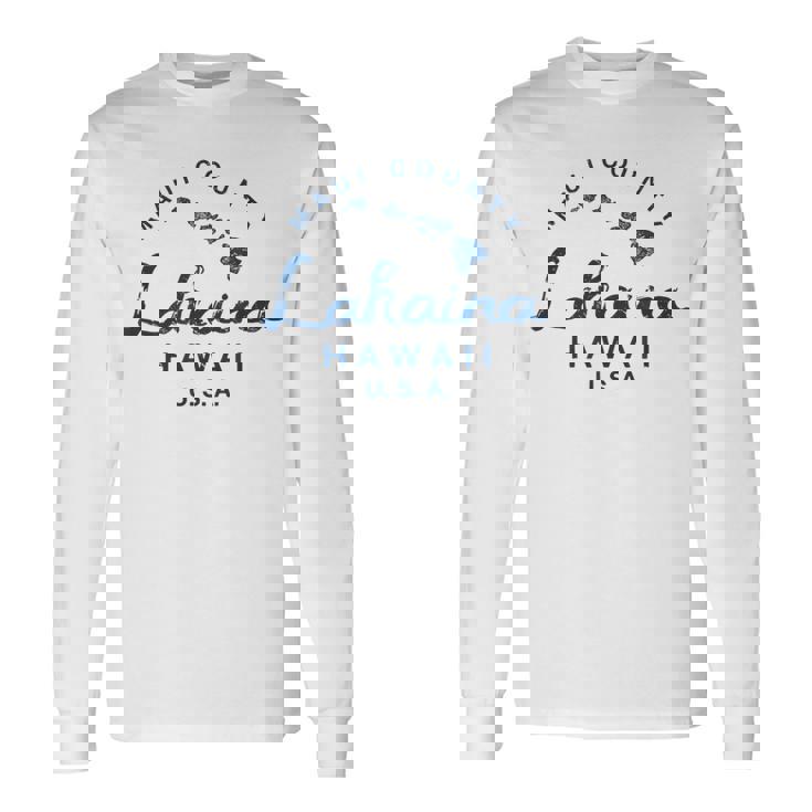 マウイ ラハイナ ハワイ ハワイ諸島 ビンテージ 長袖Tシャツ