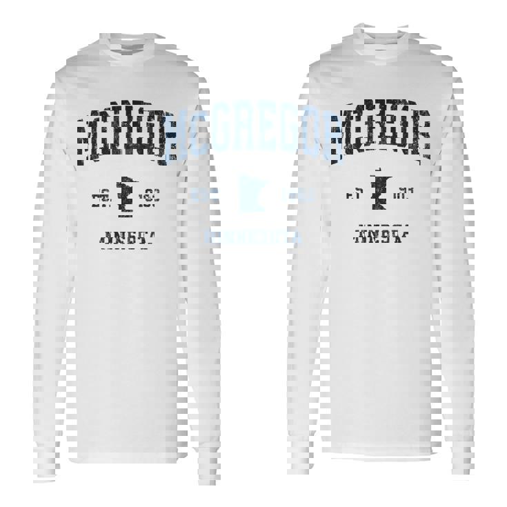 マクレガー ミネソタ Mn ヴィンテージ アスレチック ネイビー スポーツデザイン 長袖tシャツ 長袖Tシャツ